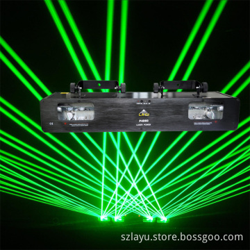 400mw Green Fat Beam Laser Light (P4060)